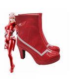 Anime Darling In The Franxx ZERO TWO 002 Strelizia Red Boots Cosplay Shoes Halloween Cosplay Accessories