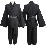 Star Wars Anakin Skywalker Sith Jedi Black Cosplay Costume With Lightsaber Whole Set Halloween Costume