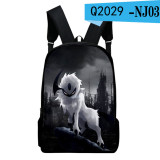 Pokemon Fashion Students Backpack  Big Capacity Rucksack Travel Bag