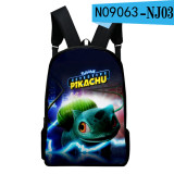 Pokemon Students Backpack School Book Bag Big Capacity Rucksack Travel Bag