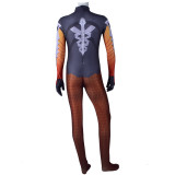 [Kids/Adults] OW Overwatch Mercy Zentai Costume Halloween Cosplay Jumpsuit Outfit