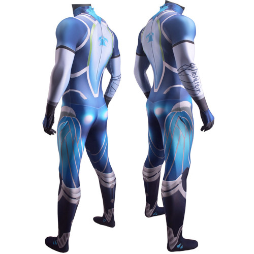 [Kids/Adults] OW Overwatch Widowmaker Dallas Fuel Skin Zentai Costume Halloween Costume