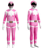 [Kids/Adults]Mighty Morphin Power RangersZentai Costume Halloween Party Cosplay Costume Jumpsuit Outfit