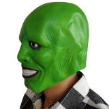 Movie The Mask Jim Carrey Cosplay Mask Green