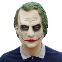 Batman The Dark Knight Cosplay  Heath Ledger Joker Cosplay Mask Halloween Cosplay Props