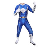 [Kids/Adults] Mighty Morphin Power Rangers Cosplay Zentai Costume Halloween Festival Jumpsuit Outfit