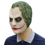 Batman The Dark Knight Cosplay Heath Ledger Joker Cosplay Costume Full Set Suit With Cloak and Mask