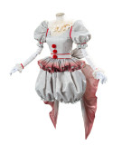 Pennywise Cosplay Costume Horror Pennywise The Clown Outfit Girl Dress Costume
