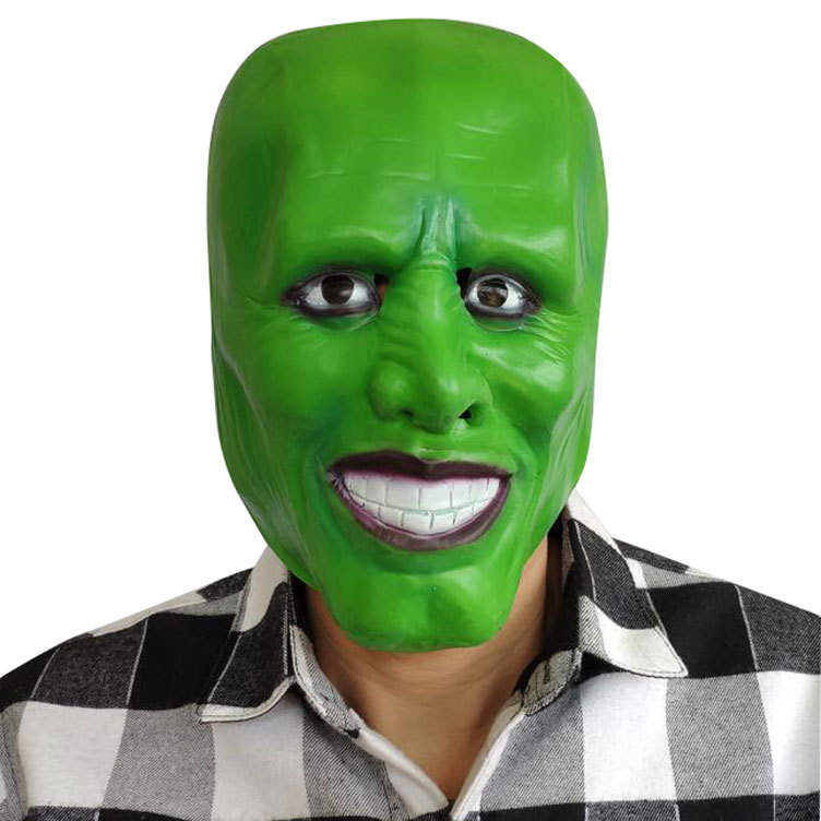 US$ 28.99 - Movie The Mask Jim Carrey Cosplay Mask Green - www ...