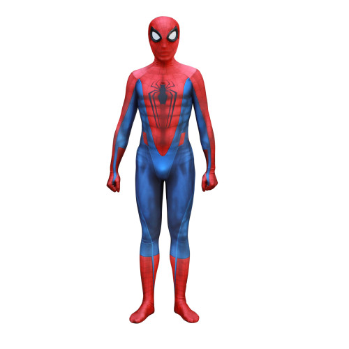 [Kids/Adults] Civil War Spider Man Costume Spiderman Amazing Suit Zentai Halloween Costume