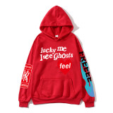 Kanye West Lucky Me I see Ghost Hoodie Long Sleeve Casual Sweatshirt For Men Women