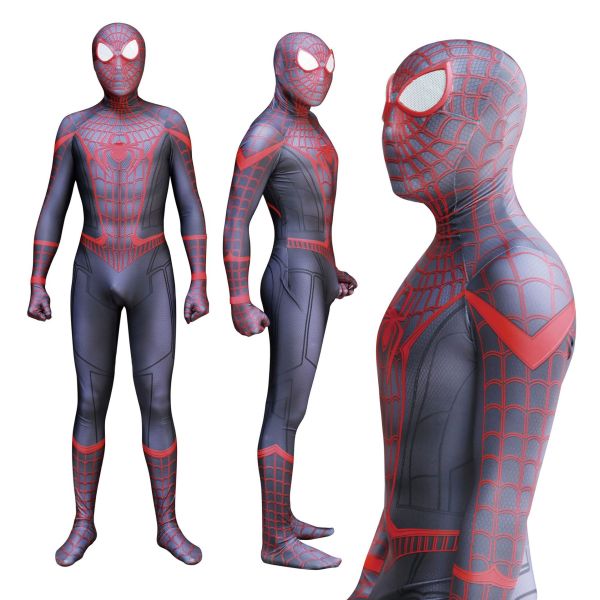 [Kids/Adults] Spider Man Red Zentai Costume Unique Halloween Cosplay outfit