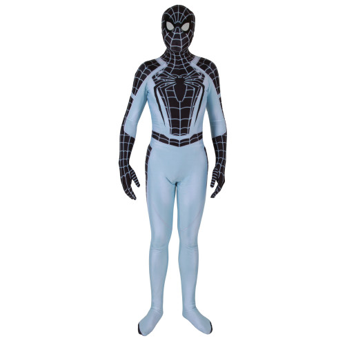 [Kids/Adults] Spider Man Negative Suit Costume Zentai Halloween Party Cosplay Outfit