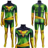 [Kids/Adults]X Men Phoenix Jean Grey-Summers Costume Zentai Spandex Jumpsuit