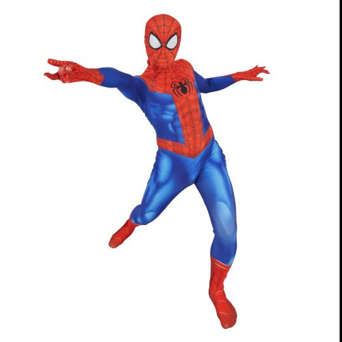 [Kids/Adults] Spider-Verse Spider Man Costume Zentai Spandex Jumpsuit Halloween Festival Costume Outfit