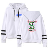 Riverdale Southside Serpent Hoodie Loose Sweatshirt Long Sleeve Fall Winter Fleece Pullover Tops