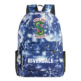 Riverdale Southside Serpent Backpack Students Unisex School Backpack Book Bag