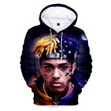 XXXtentacion With Tokyo Ghoul Hoodie Unisex Long Sleeve Cool Hooded Sweatshirt Outfit For Youth Adults