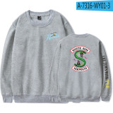 Riverdale Southside Serpent Shirt Long Sleeve T-shirt Roundneck Unisex Sweatshirt