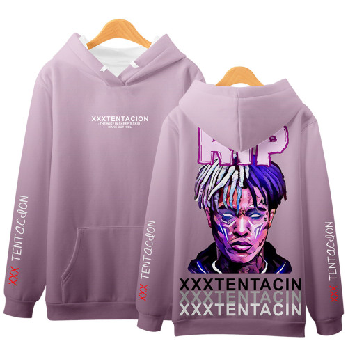 XXXtentacion BAD Print Graphic Hoodie Unisex Sweatshirt Trendy Winter Fall Outfit For Youth Adults