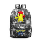 Pokemon Trendy Students Backpack Book Bag Travel Bag