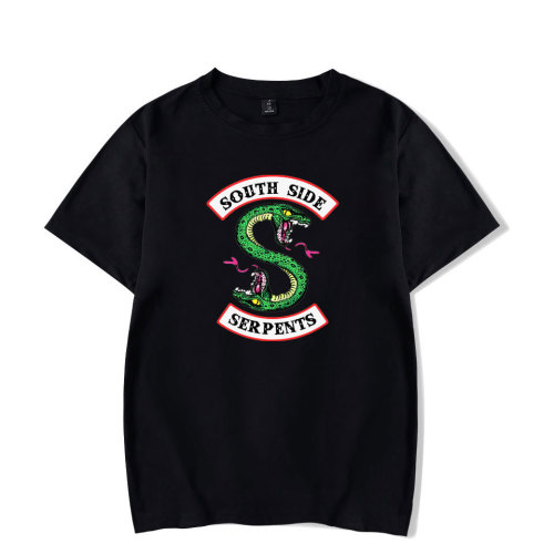 Riverdale Southside Serpent Unisex Short Sleeve T-shirt Casual Tee Tops