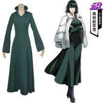 Anime One Punch Man Fubuki Costume Halloween Cosplay Costume Outfit