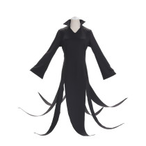 Anime One Punch Man Tatsumaki Costume Black Dress Halloween Cosplay Outfit