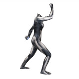 [Kids/Adults]Metroid Samus Aran Zero Black Costume Halloween Spandex Zentai Costume