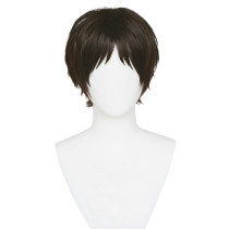 Anime Neon Genesis Evangelion EVA Ikari Shinji Cosplay Wigs Black Short Wigs