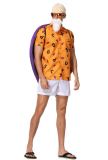 Anime Dragon Ball Master Roshi Cosplay Costume Top and Pants Set Halloween Festival Cosplay Outfit