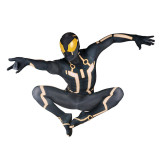 [Kids/Adults] Tron Cosplay Cosrtume Zentai Yellow Version Halloween Costume Jumpsuit