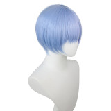 Anime Neon Genesis Evangelion EVA Rei Ayanami Cosplay Wigs Short Blue Wigs