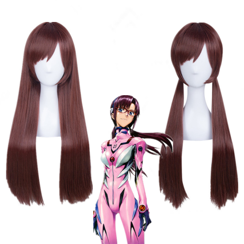 Anime Neon Genesis Evangelion EVA Mari Illustrious Makinami Cosplay Wigs