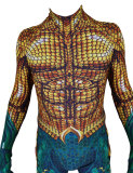 [Kids/Adults] Aquaman Zentai Costume Halloween Spandex Jumpsuit Costume Outfit