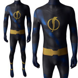[Kids/Adults] Teen Titans Static Costume Spandex Zentai Halloween Costume Jumpsuit