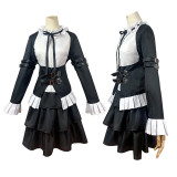 Anime Fairy Tail Erza Scarlet Maid Costume Halloween Party Cosplay Outfit