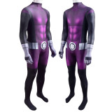 [Kids/Adults] Teen Titans Beast Boy/Changeling Costume Hallooween Zentai Costume Spandex Jumpsuit Halloween Party Outfit