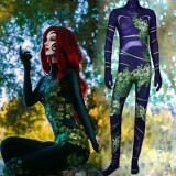 [Kids/Adults] Poison Ivy Costume Halloween Unisex Spandex Jumpsuit Costume