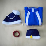 Anime Fairy Tail Juvia Lockser Cosplay Costume With Hat Halloween Party Costume