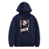 Anime Tokyo Ghoul Ken Kaneki Hoodies Men Women Casual Long Sleeve Hooded Sweatshirt Streetwear