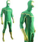 [Kids/Adults] Kick-Ass Green Zentai Costume Halloween Unisex Jumpsuit Costume Outfit
