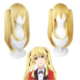 Anime Kakegurui Compulsive Gambler Mary Saotome Cosplay Long Blond Wigs