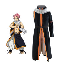 Anime Fairy Tail Etherious Natsu Dragneel Cosplay Costume Halloween Party Costume Outfit