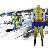 [Kids/Adults] Wolverine Spandex Zentai Costume Halloween Cosplay Outfit