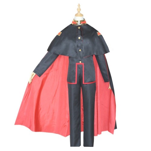 Anime Toilet-bound Hanako-kun Costume Yugi Amane Cosplay Costume Full Set With Cloak and Hat