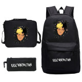 XXXtentacion Rrvenge Backpacks Set 3pcs Backpack With Lunch Box Bag and Pencil Bag Set For Students
