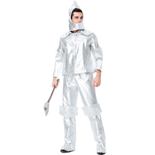 The Wizard of Oz The Tin Man Costume Tin Woodsman Halloween Costume Party Performance Costume