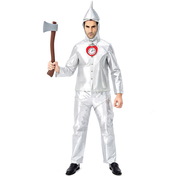The Wizard of Oz The Tin Man Cosplay Costume Men Costume Full Set Hallowee Party Outfit