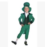 Alice In Wonderland ELF Costume Men Boys Halloween Cosplay Green Suit Dad and Son Matching Suit Halloween Costume